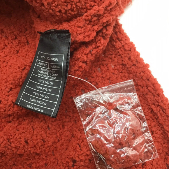 Cupcakes and Cashmere Women’s Small Orange Sweater VNeck Pullover NWOT Fall Cozy - Picture 13 of 13